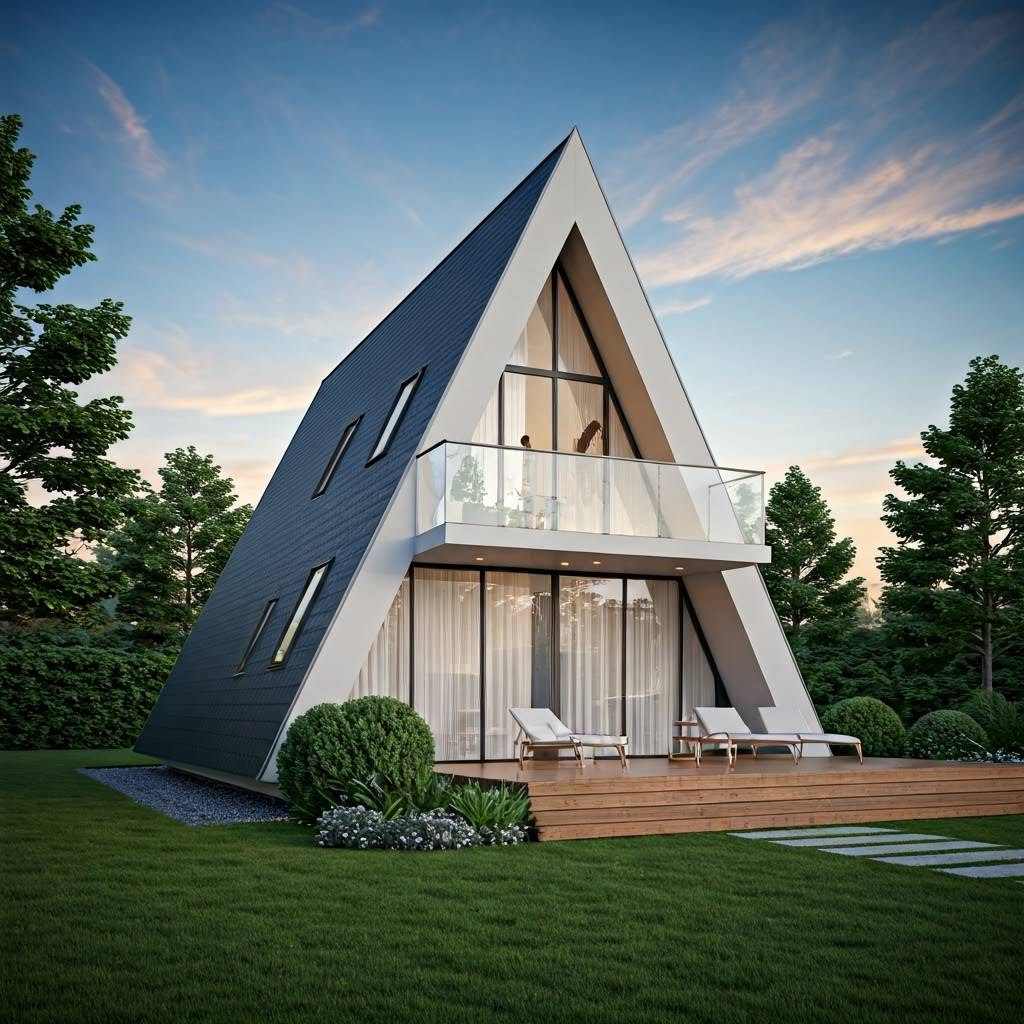 Nowoczesna kuchnia w domu modułowym